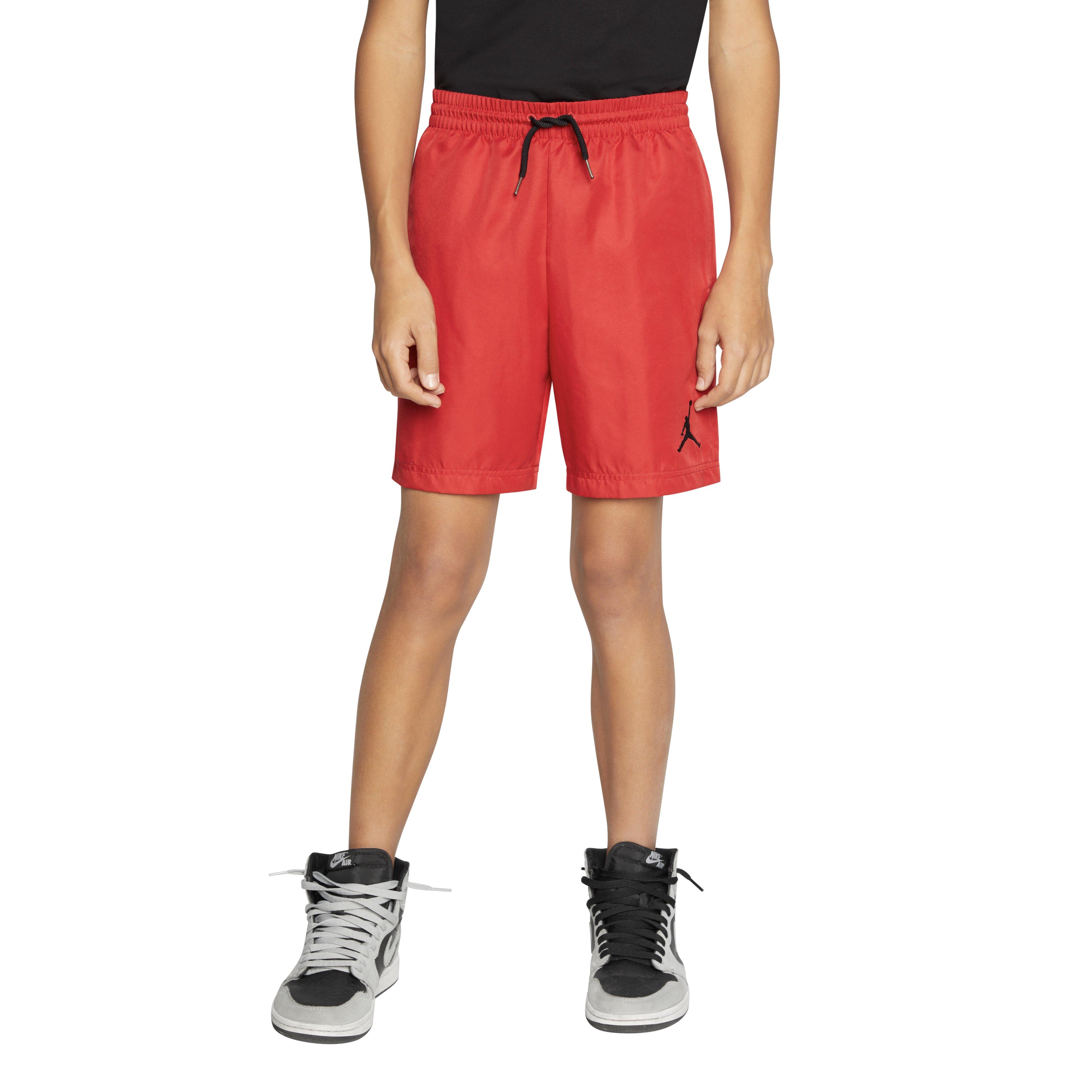 Jordan Big Boys' Jumpman Woven Play Short-Red - RED